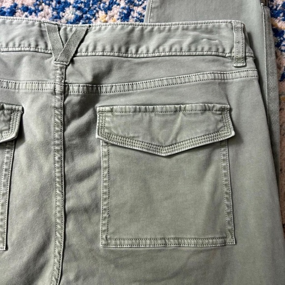 Vineyard Vines Sage Green Ankle Pants Women’s Sz 12 Ankle Zipper Preppy Coastal - Picture 7 of 8